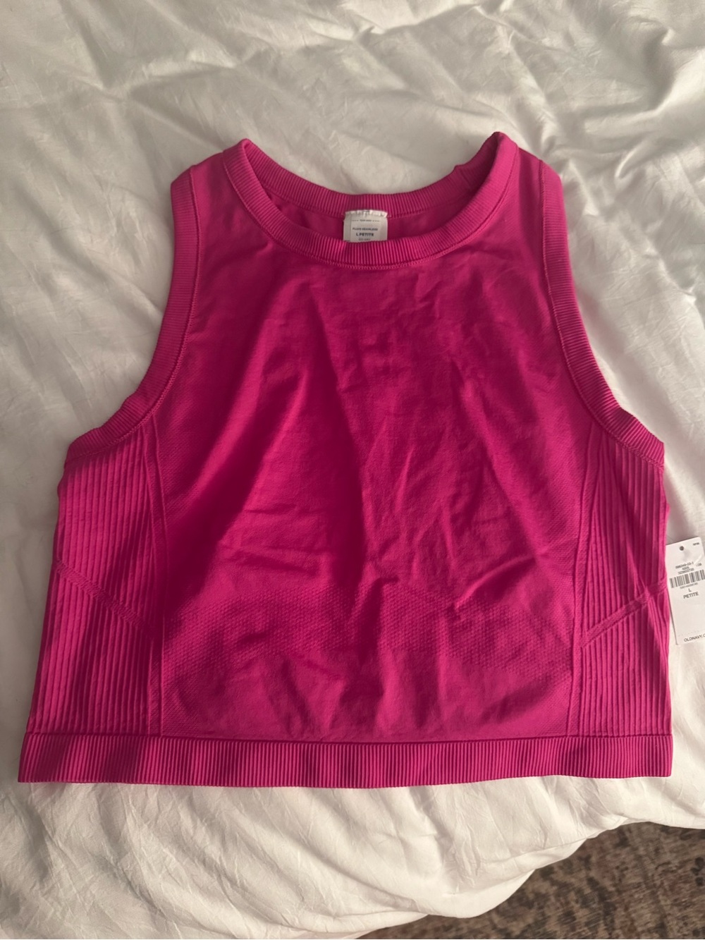 NWT Old Navy Women’s Fluid Seamless Tank Top Pink